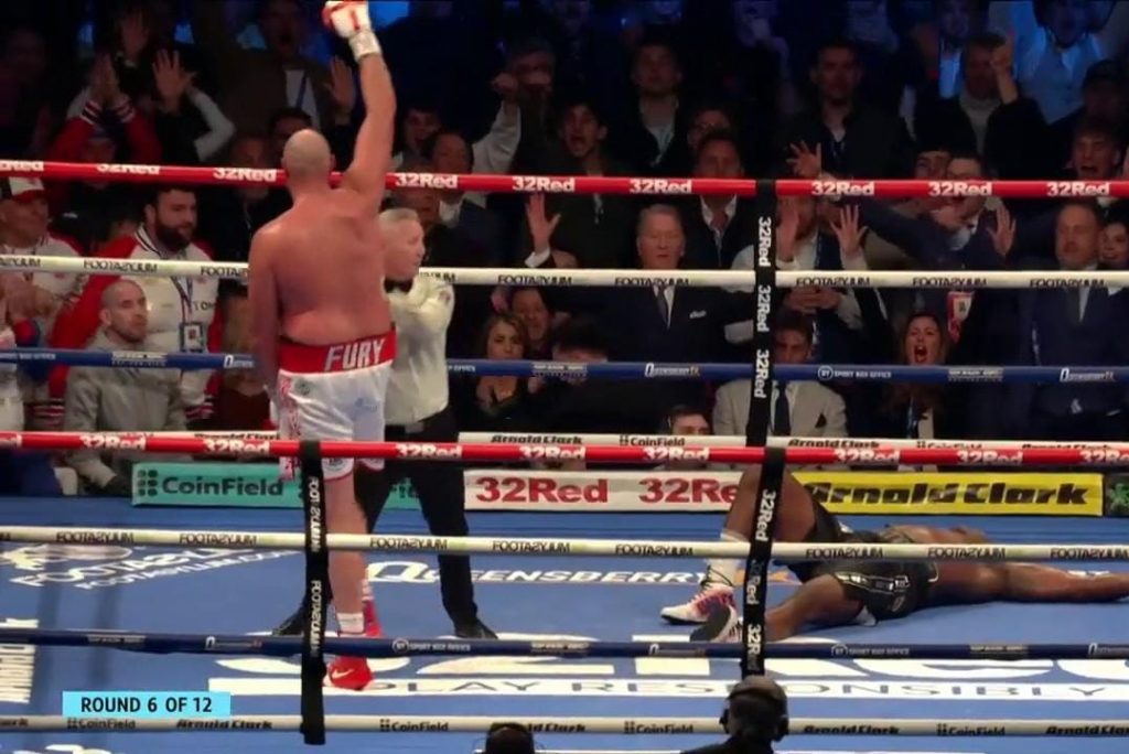 "Esté fue el mejor uppercut de mi carrera" Tayson Fury