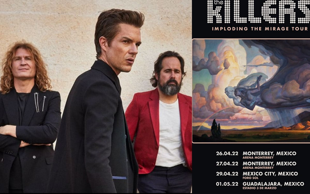 The Killers regresan a México con Pressure Machine lo más reciente de su producción musical