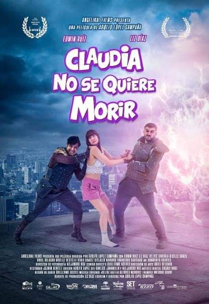 Claudia no se quiere morir, película grabada en Guadalajara.