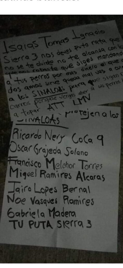 Cartulina contra Sierra 3