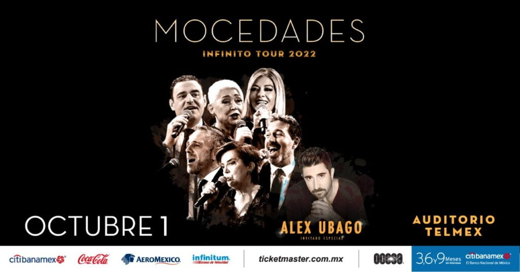 Alex Ubago se une al Infinito Tour en México con Mocedades