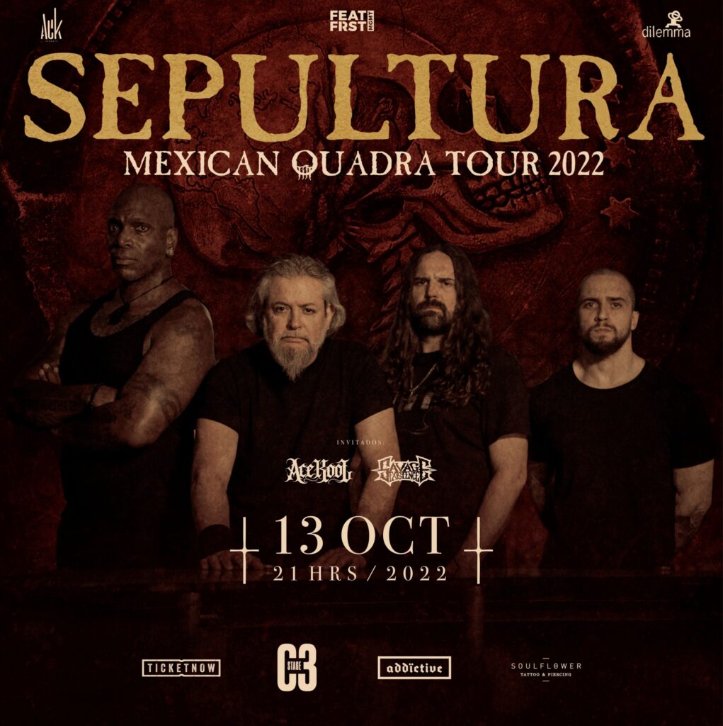 Sepultura y Savage Existence regresan en gira por México