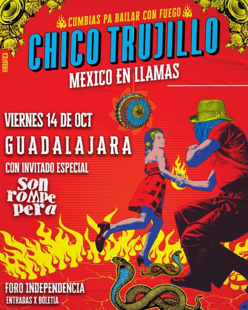 Chico Trujillo encenderá el Foro Independencia este 14 de octubre