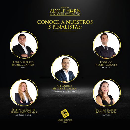 Estamos a unos días de conocer al ganador del Premio Adolf Horn Edición XV: Aquí los cinco talentosos finalistas