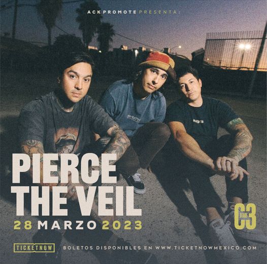 Pierce the Veil se presentará en el C3 Stage de Guadalajara