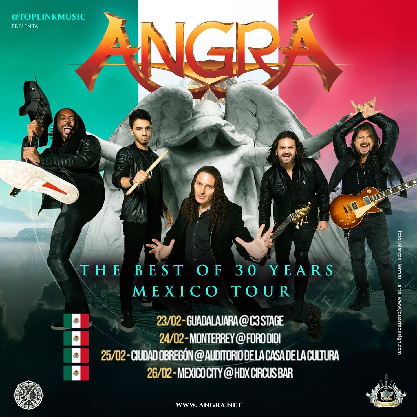 <strong>El power metal brasileño está de festejo: Angra, The best of 30 years</strong>