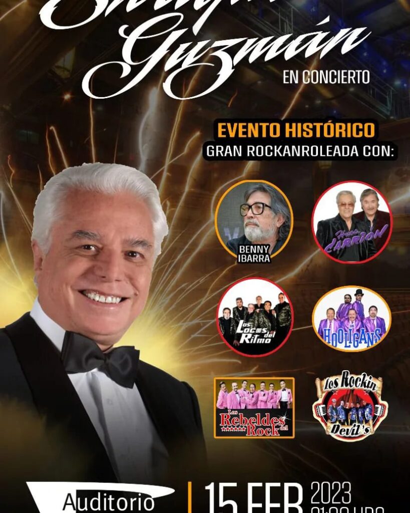 Enrique Guzmán ofrecerá un concierto en Guadalajara con invitados de lujo