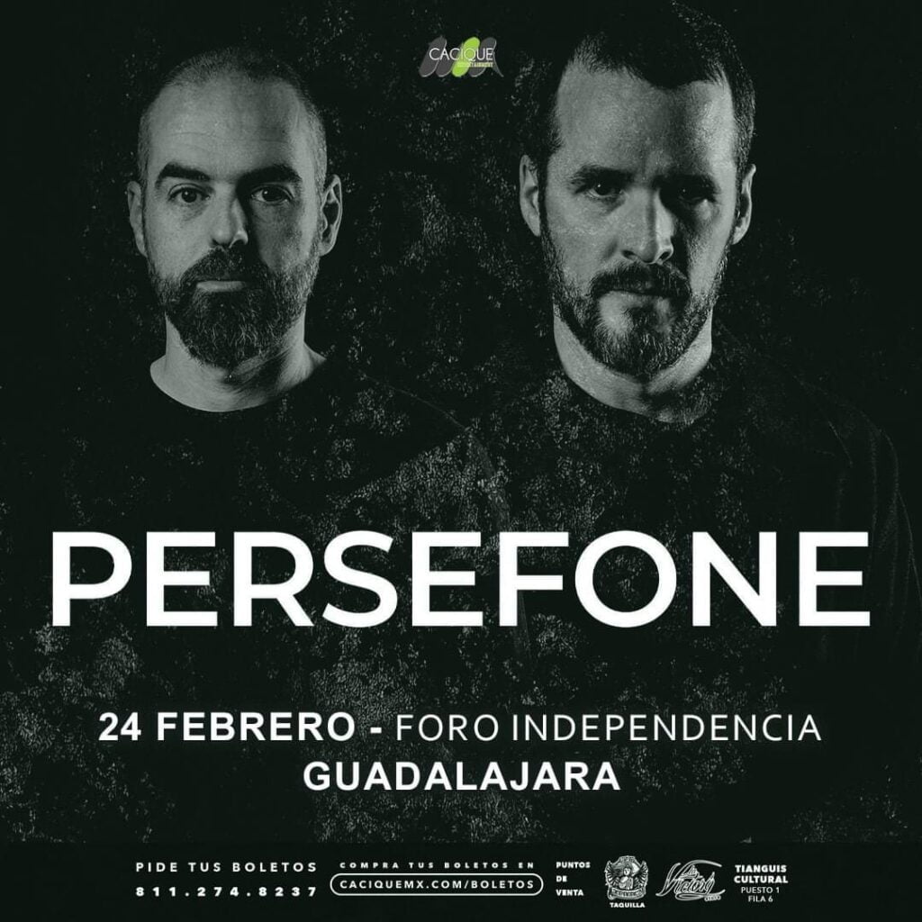 Persefone se presentará en la Ciudad de México, Guadalajara y Monterrey Persefone se presentará en la Ciudad de México, Guadalajara y Monterrey