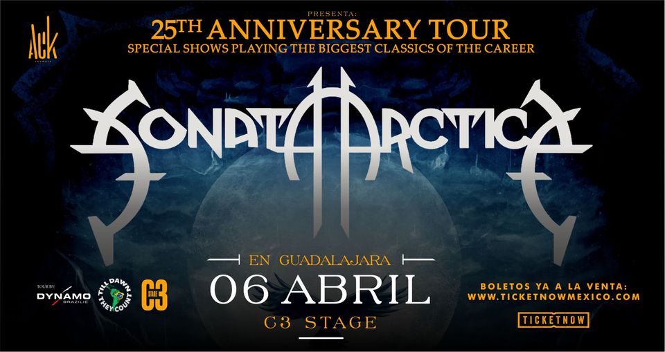 Sonata Arctica retumbará en el C3 Stage Sonata Arctica retumbará en el C3 Stage