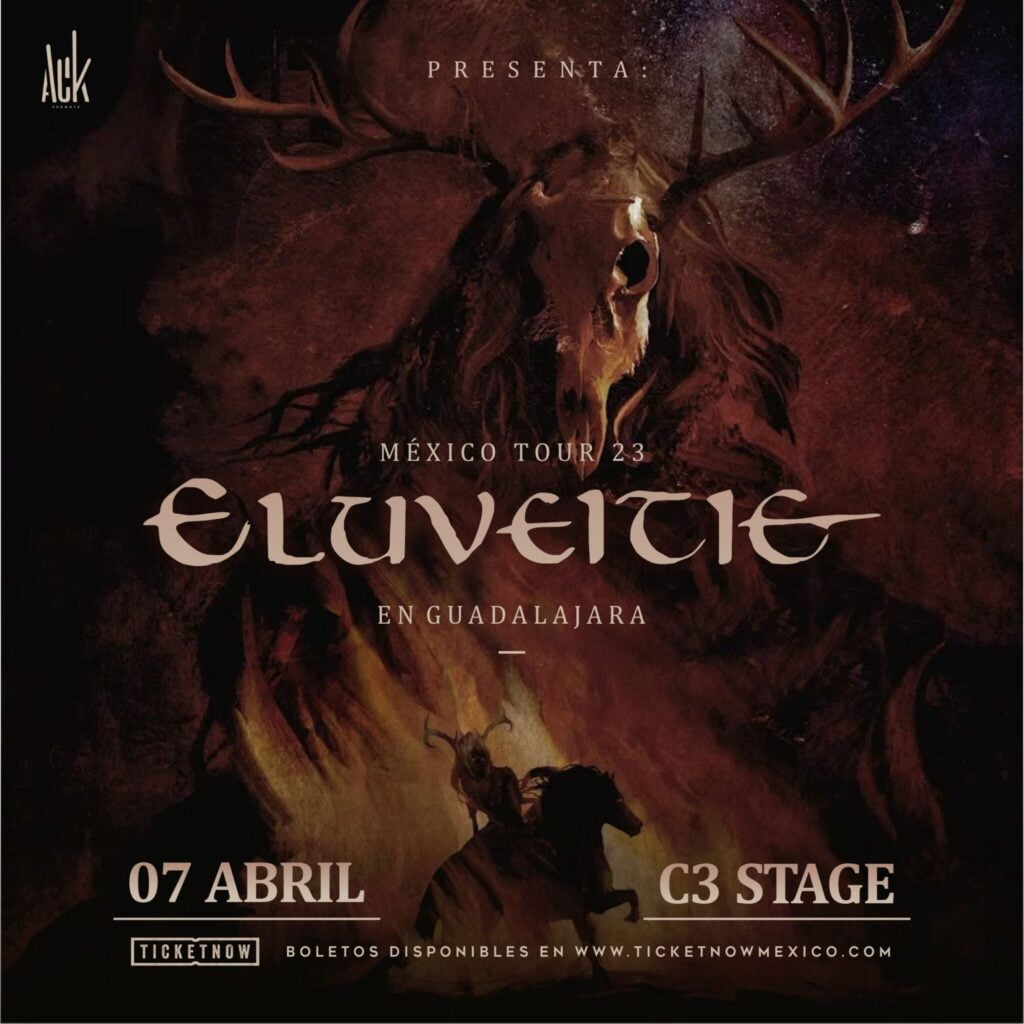 Eluveitie en Guadalajara este 07 de abril en C3 Stage Eluveitie en Guadalajara este 07 de abril en C3 Stage