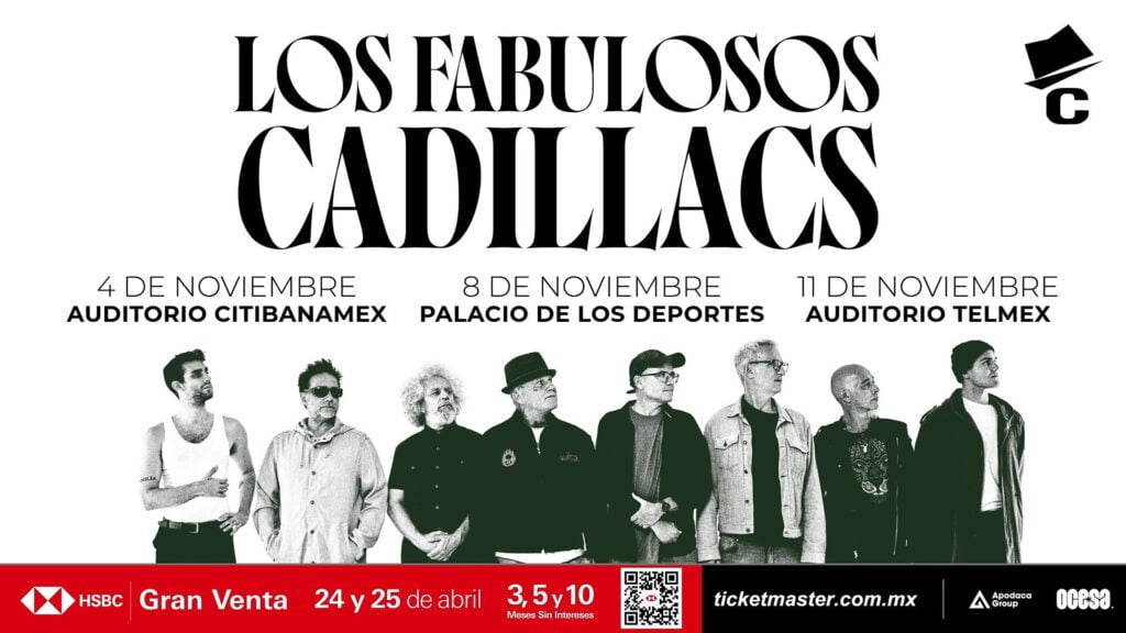 LOS FABULOSOS CADILLACS, el León del Ritmo Tour llega a nuestro país con lo mejor de la banda argentina