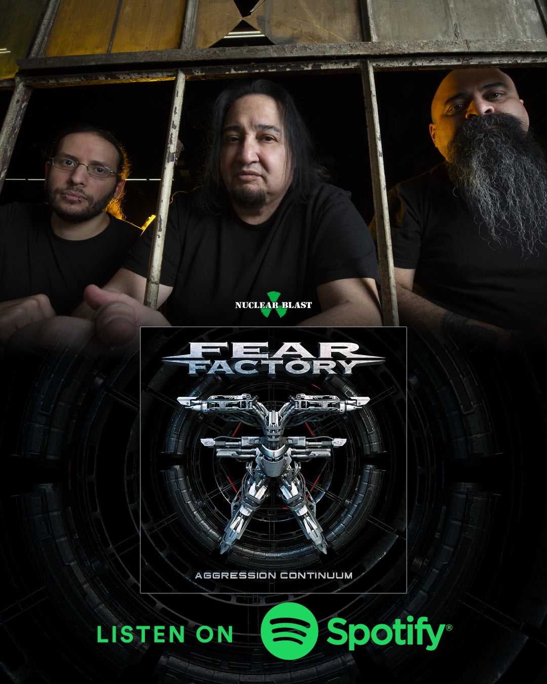 Esperado regreso de la banda Fear Factory a Guadalajara