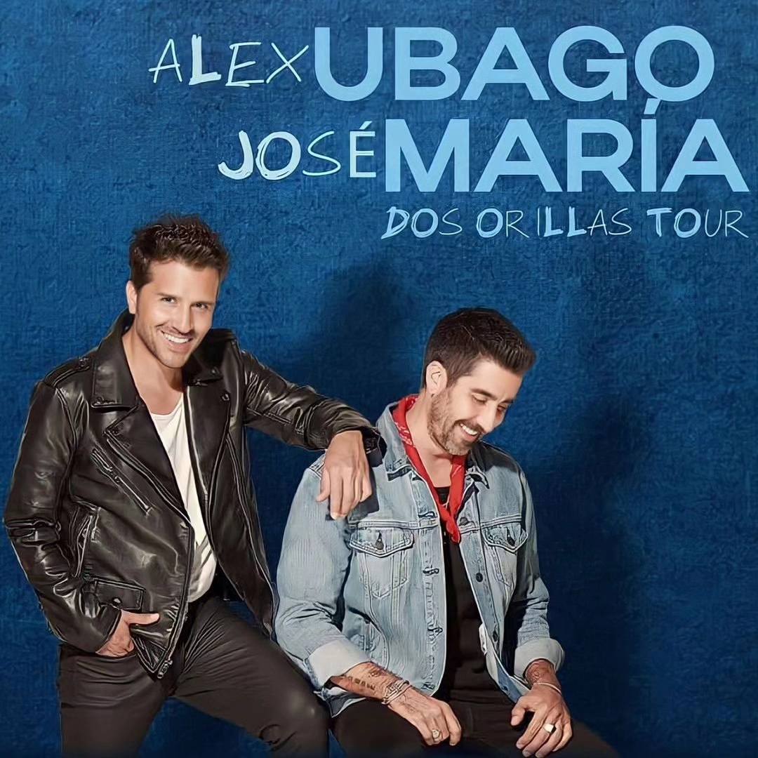 Alex Ubago y José María traerán a México el Dos Orillas Tour