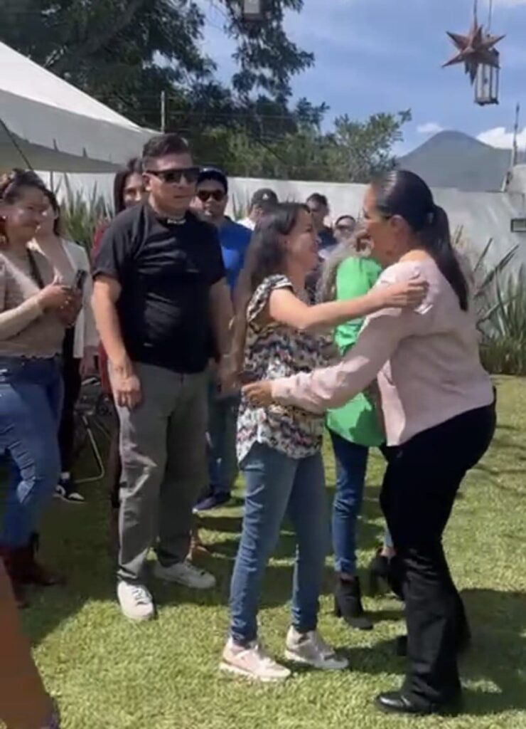María del Carmen Bayardo festejo