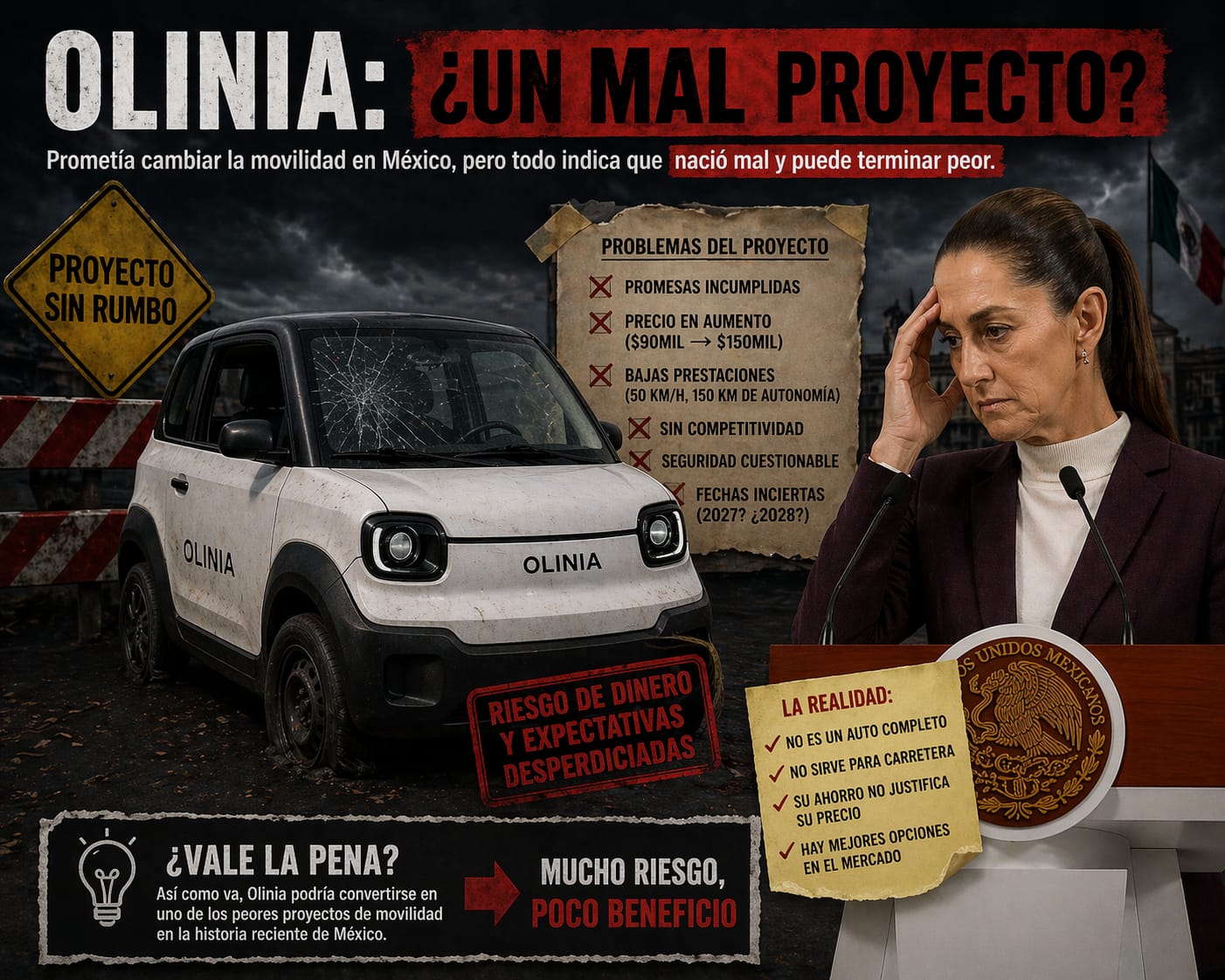 Olinia: del “auto del pueblo” a la realidad